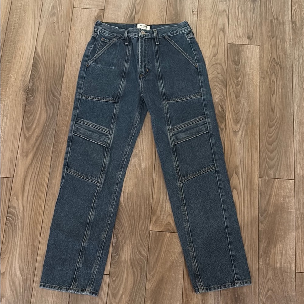 Agolde Boot Cut Jeans - Dark Denim